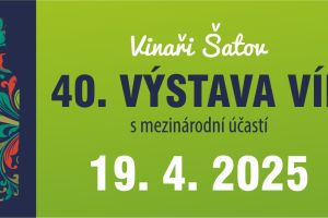 40. výstava vín v Šatově