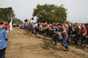 Retro vinobraní a mistrovství ve sběru hroznů